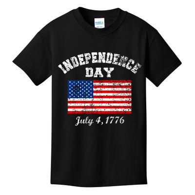 Independence Day July 4 1776 Vintage Kids T-Shirt