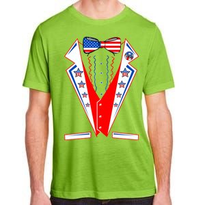 Independence Day USA Tuxedo Tux Adult ChromaSoft Performance T-Shirt