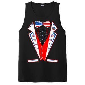 Independence Day USA Tuxedo Tux PosiCharge Competitor Tank