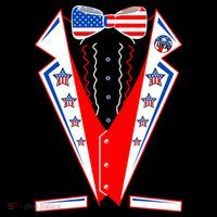 Independence Day USA Tuxedo Tux Toddler T-Shirt