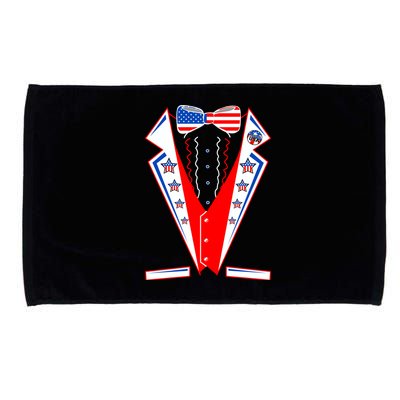 Independence Day USA Tuxedo Tux Microfiber Hand Towel