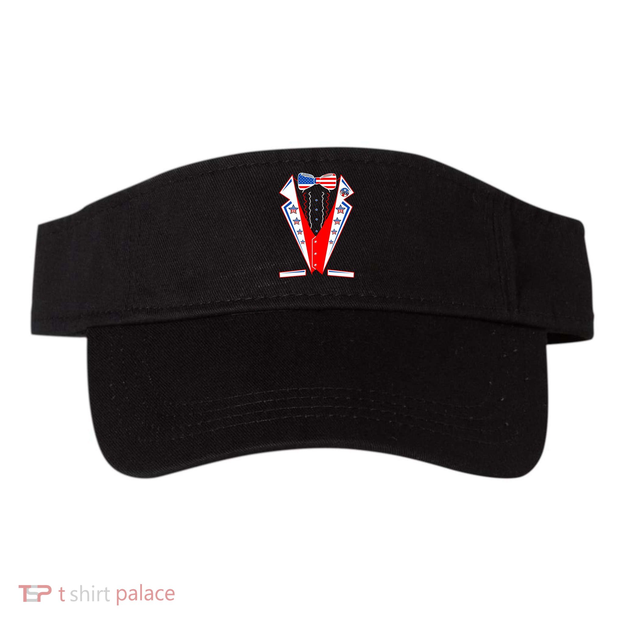 Independence Day USA Tuxedo Tux Visor