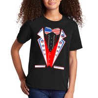Independence Day USA Tuxedo Tux Kids T-Shirt