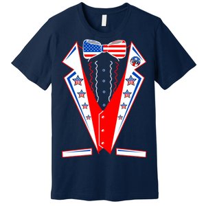 Independence Day USA Tuxedo Tux Premium T-Shirt