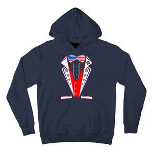 Independence Day USA Tuxedo Tux Tall Hoodie