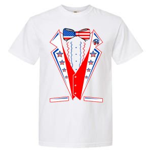 Independence Day USA Tuxedo Tux Garment-Dyed Heavyweight T-Shirt