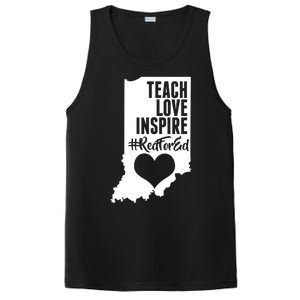 Indiana #Red For Ed  PosiCharge Competitor Tank