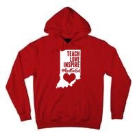 Indiana #Red For Ed  Tall Hoodie