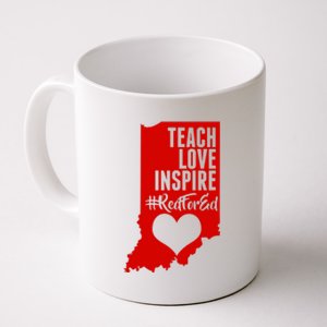 Indiana #Red For Ed  Coffee Mug