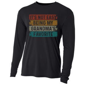 It's Not Easy Being My Grandma's Favorite Retro Cooling Performance Long Sleeve Crew