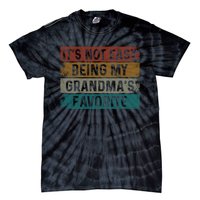 It's Not Easy Being My Grandma's Favorite Retro Tie-Dye T-Shirt