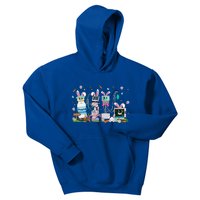 Icu Nurse Easter Crna Nurse Pharmacology Bunny Nurse Easter Meaningful Gift Kids Hoodie