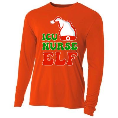 ICU Nurse Elf Cooling Performance Long Sleeve Crew