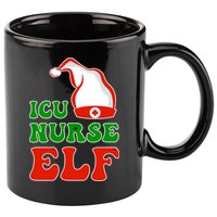 ICU Nurse Elf 11oz C Handle Ceramic Mug