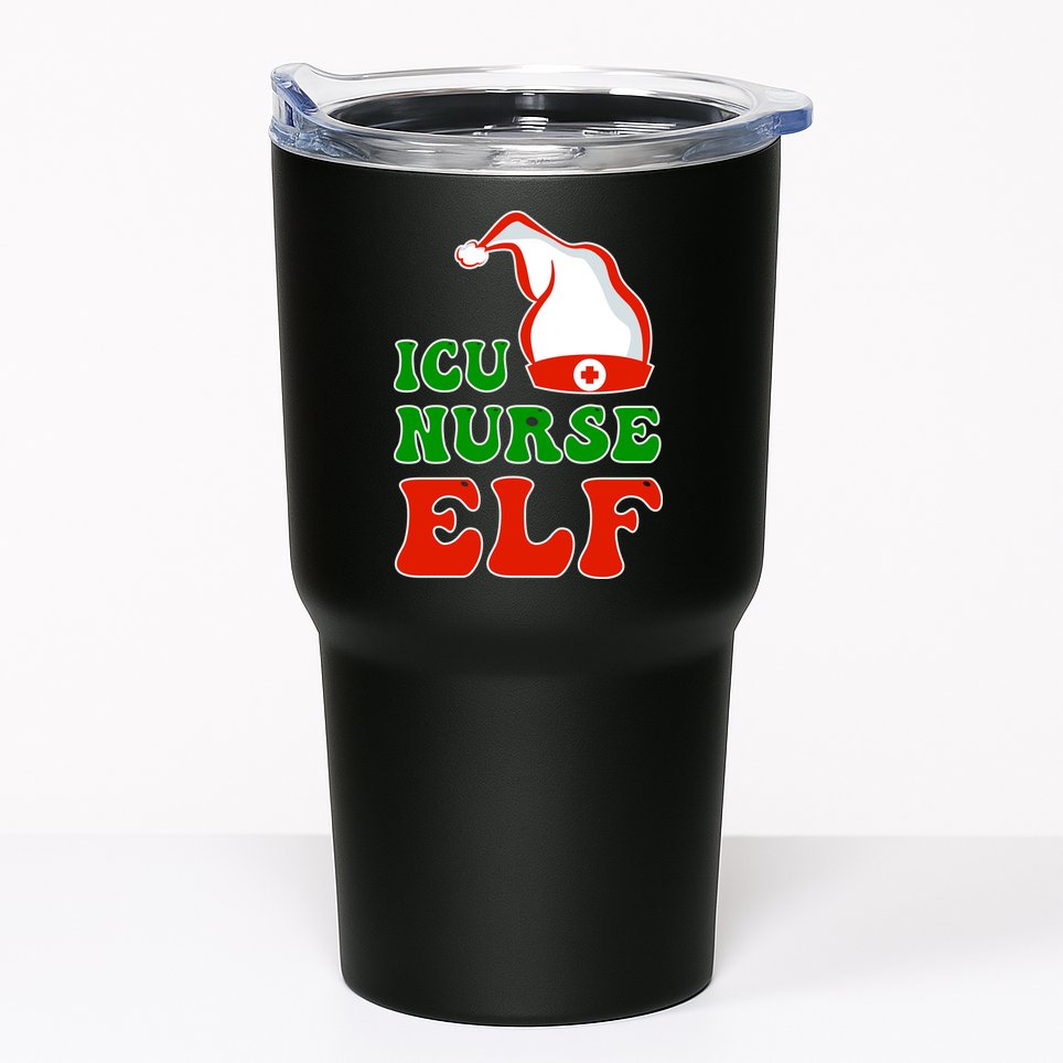 ICU Nurse Elf Tumbler