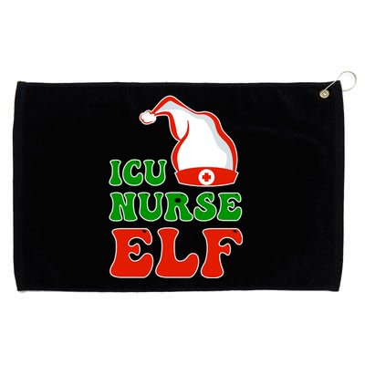 ICU Nurse Elf Grommeted Golf Towel