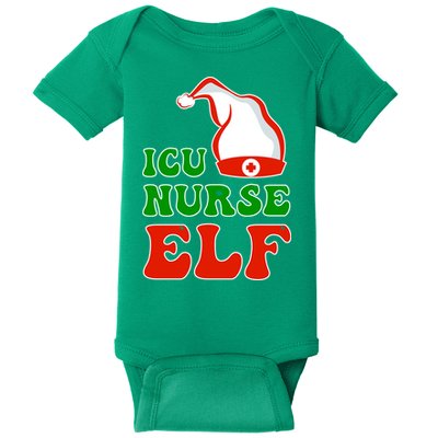ICU Nurse Elf Baby Bodysuit