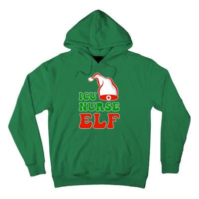 ICU Nurse Elf Tall Hoodie