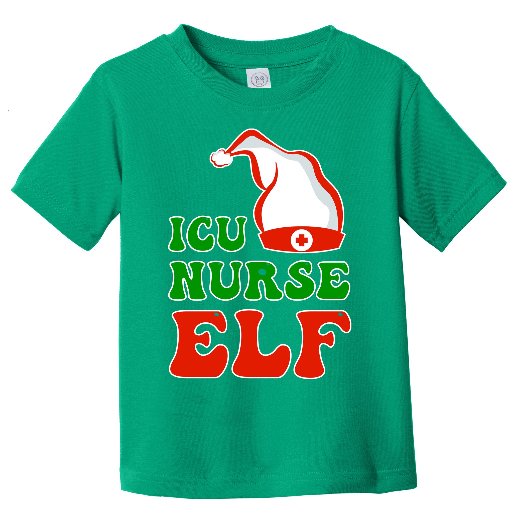 ICU Nurse Elf Toddler T-Shirt