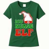 ICU Nurse Elf Womens T-Shirt