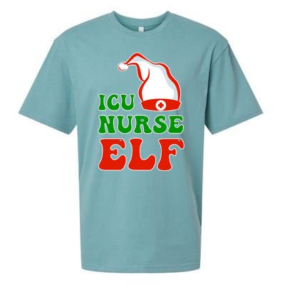 ICU Nurse Elf Sueded Cloud Jersey T-Shirt