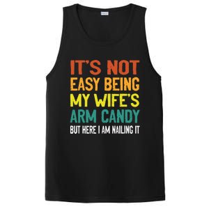 It's Not Easy Being My Wife's Arm Candy but here i am nailin PosiCharge Competitor Tank