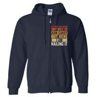 Its Not Easy Being My Wifes Arm Candy Fathers Day Full Zip Hoodie