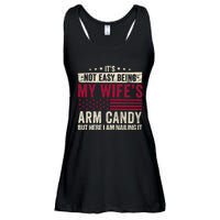 Its Not Easy Being My WifeS Arm Candy Ladies Essential Flowy Tank