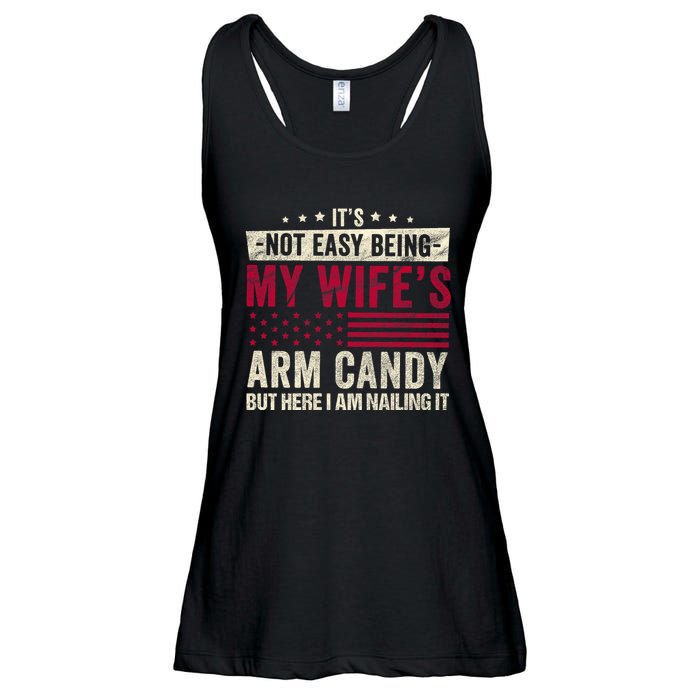 Its Not Easy Being My WifeS Arm Candy Ladies Essential Flowy Tank