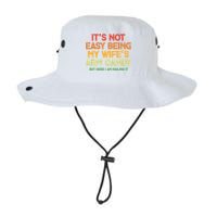 Its Not Easy Being My Wifes Arm Candy But Here I Am Nailing It Bucket Hat