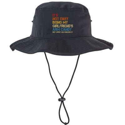 ItS Not Easy Being My GirlfriendS Arm Candy Am Nailing It Bucket Hat