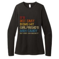 ItS Not Easy Being My GirlfriendS Arm Candy Am Nailing It Womens CVC Long Sleeve Shirt