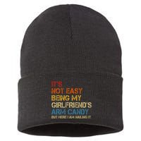 ItS Not Easy Being My GirlfriendS Arm Candy Am Nailing It Sustainable Knit Beanie