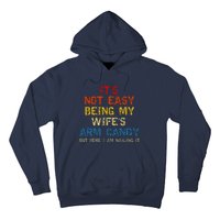 Its Not Easy Being My Wifes Arm Candy Vintage Hoodie