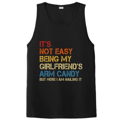 It's Not Easy Being My Girlfriend's Arm Candy Retro PosiCharge Competitor Tank