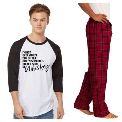 IM Not Everyones Cup Of Tea Raglan Sleeve Pajama Set