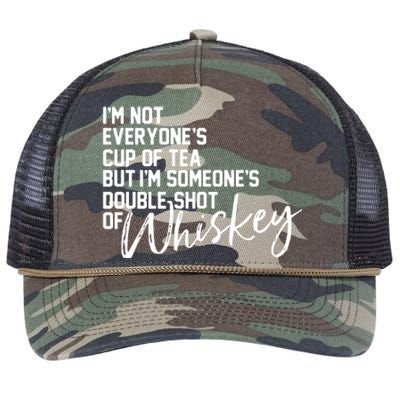 IM Not Everyones Cup Of Tea Retro Rope Trucker Hat Cap