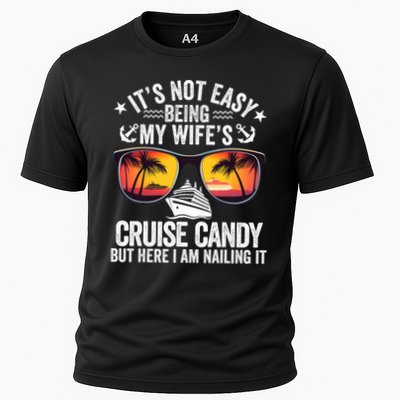 It's Not Easy Being My Wife's Cruise Candy Husband Cruise Performance Shirt