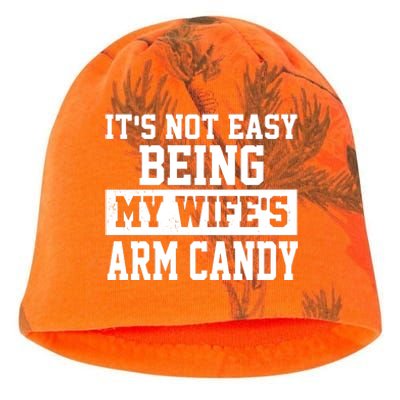 It's Not Easy Being My Wife's Arm Candy Kati - Camo Knit Beanie