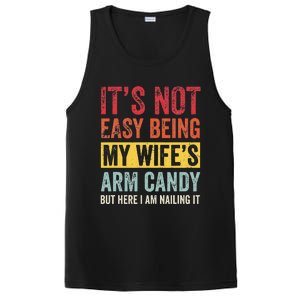 It's Not Easy Being My Wife's Arm Candy but here i am nailin PosiCharge Competitor Tank