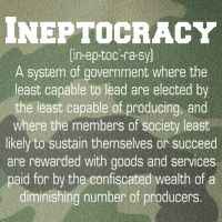 Ineptocracy Definition Legacy Tie Dye Trucker Hat