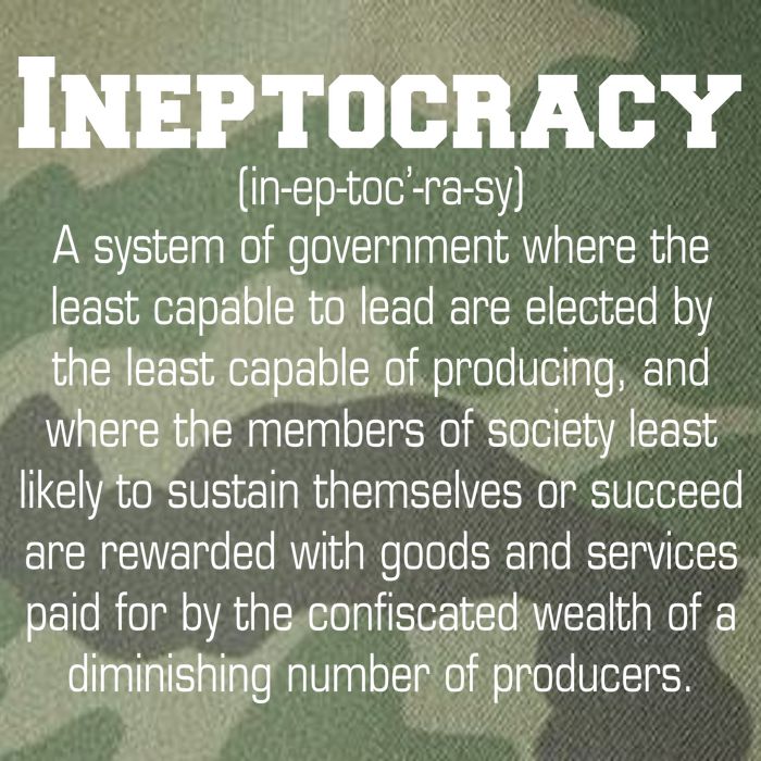 Ineptocracy Definition Legacy Tie Dye Trucker Hat