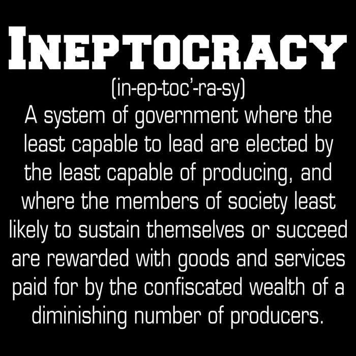 Ineptocracy Definition Sweatshirt