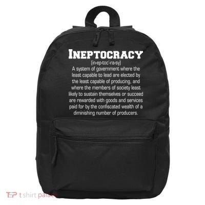 Ineptocracy Definition 16 in Basic Backpack
