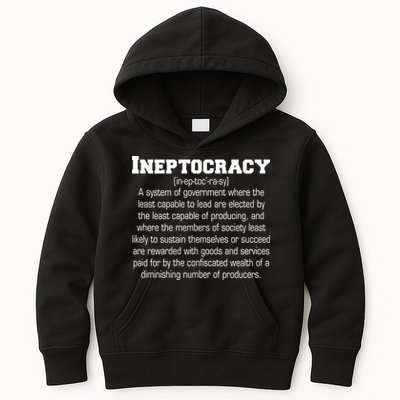 Ineptocracy Definition Kids Hoodie