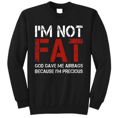 IM Not Fat God Gave Me Airbags Because IM Precious Sweatshirt