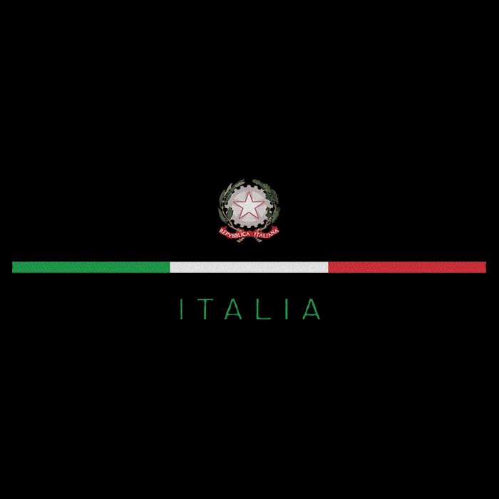 Italia National Flag Colors Italy Crest Logo Italian Roots Doggie Tank