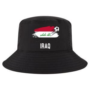 Iraq National Football Soccer Team Flag Cool Comfort Performance Bucket Hat