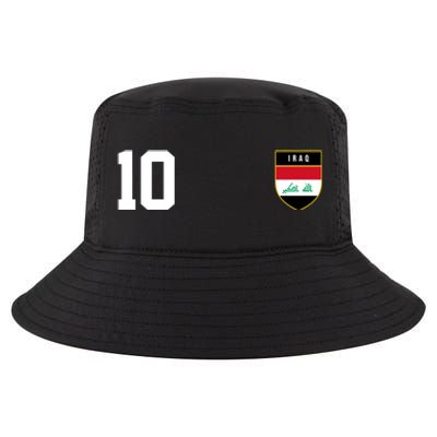 Iraq Nation Football Soccer 10 Jersey Cool Comfort Performance Bucket Hat