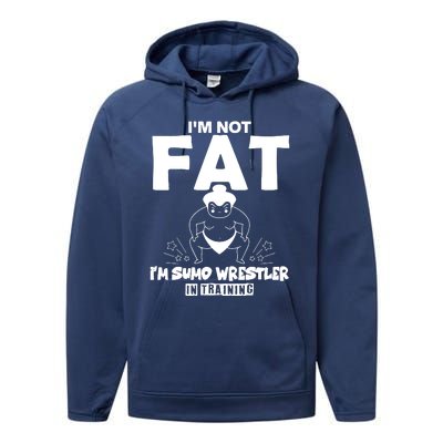 IM Not Fat Performance Fleece Hoodie